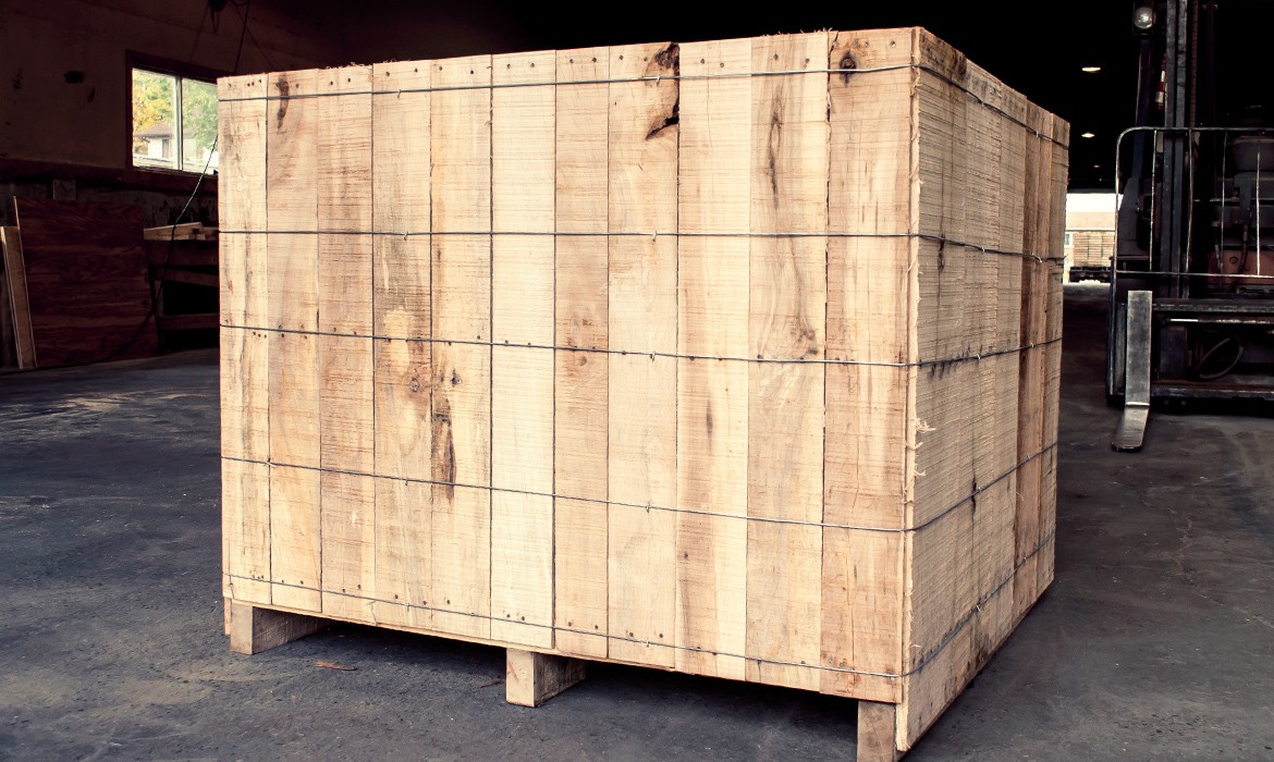 Wirebound Wooden Crates – Products – Laurentide Lumber Co.