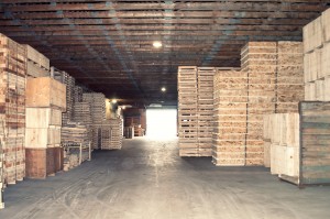 Intérieur de l'usine - Bois Laurentide