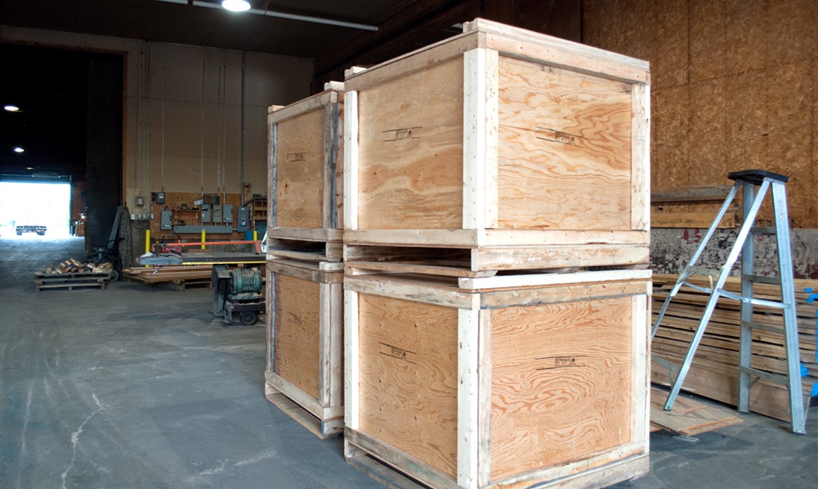 Wooden Crates – Products – Laurentide Lumber Co.