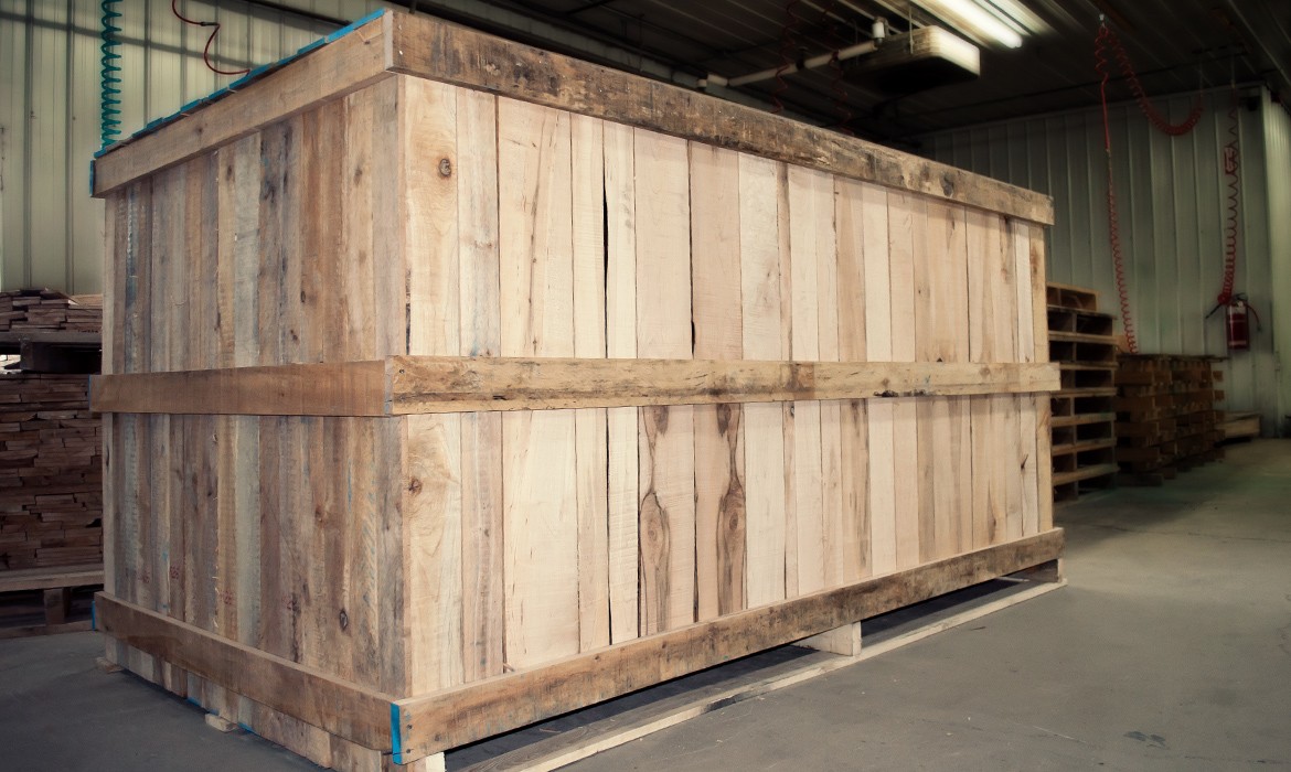 Wooden Crates – Products – Laurentide Lumber Co.