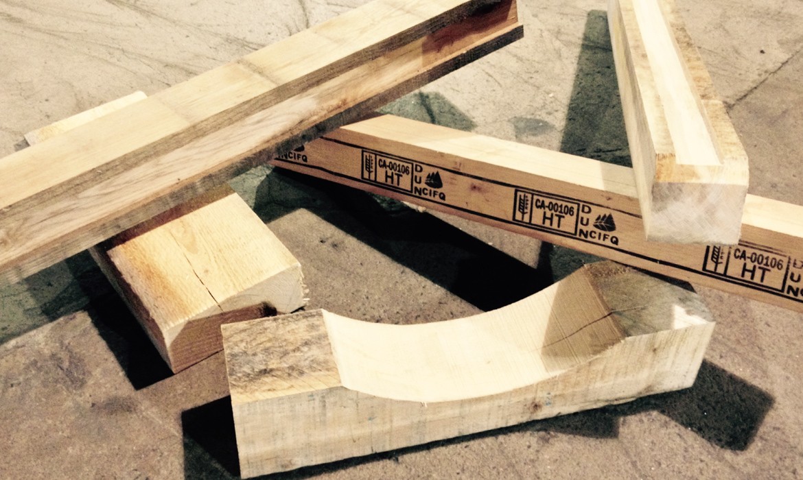 Various Wooden Skids and Blocks – Products – Laurentide Lumber Co.